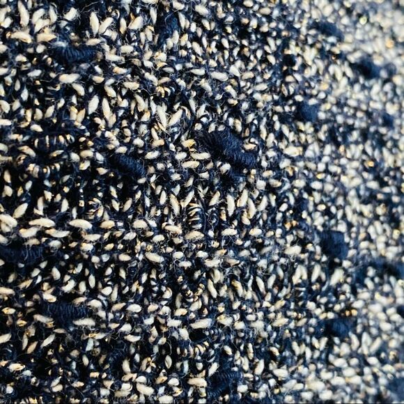 Chico’s 3/4 length metallic SZ 3 sleeve sweater - Picture 9 of 10